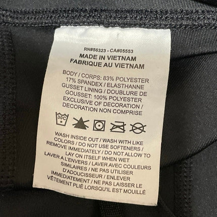 Nike Air Dri-FIT Women's Black High Waisted Logo Athletic Yoga Leggings Pants S