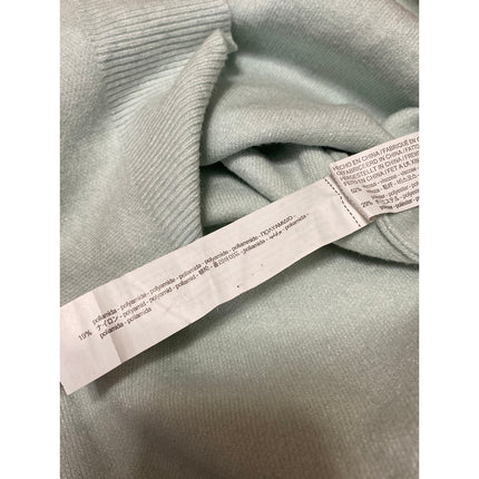 Stradivarius Women's Light Green Turtlemeck Long Sleeve Knit Sweater Top Size S