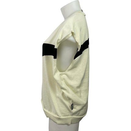 Nike Sportswear Big Swoosh Graphic Logo V Neck Sleeveless Sweater Vest Top Sz XL