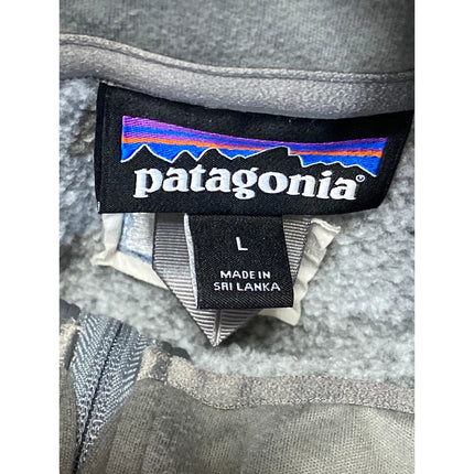 Patagonia Better Gray Fleece Half Zip Long Sleeve Sweatshirt Sweater Top Size L