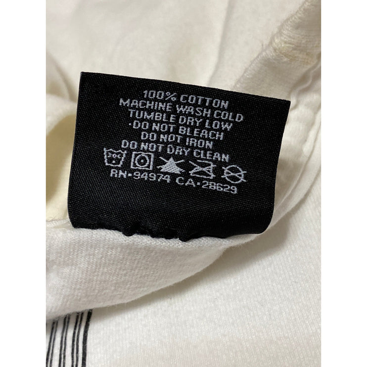 Stussy Paradise Men's White Crewneck Short Sleeve Graphic Tee T-shirt Top Size M