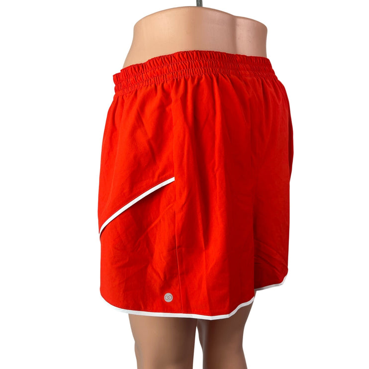 Calia Carrie Underwood Women's Coral High Rise Relaxed Mini Lounge Shorts Size M