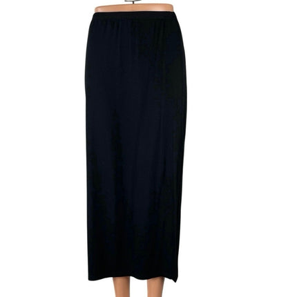 Brandy Melville Josie Black High Waisted Minimalist Maxi Straight Pencil Skirt M
