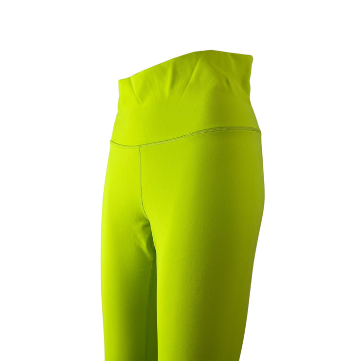 Terez Women's Neon High Rise Skinny Yoga Athletic Activewear Leggings Pants Sz L