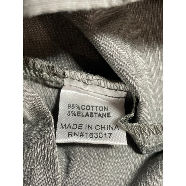 Princess Polly Women's Gray High Rise Wide Leg Baggy Palazzo Trousers Pants Sz 2