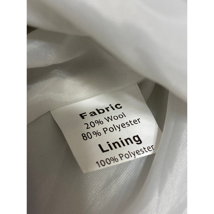 Women's Wool Purple Tartan Plaid Checkered High Waist Midi Flare A-Line Skirt S