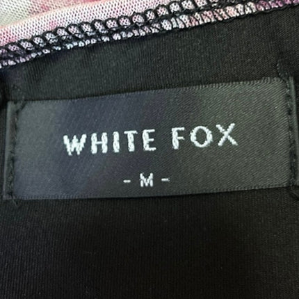White Fox Multicolor Watercolor Print Sleeveless Cami Camisole Mini Tank Dress M