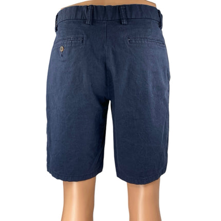 Old Navy Built in Flex Men's Blue Ultimate Slim Straight Khaki Chino Shorts 31