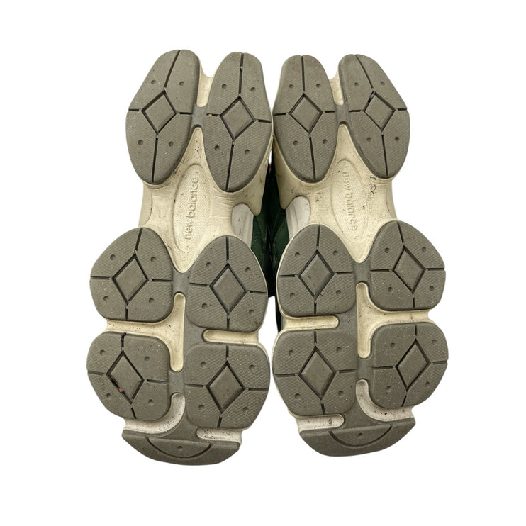 New Balance 9060 Women's Green Lace Up Low Top Athletic Sneakers Shoes Size 7.5