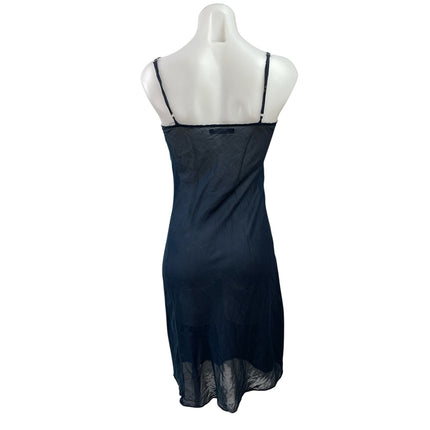 Of Two Mind Women's Navy Blue Sleeveless Scoop Neck Cami Tank Mini Dress XS