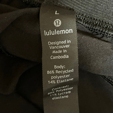Lululemon Men's Gray Drawstring Running Gym Workout Training Athletic Shorts L