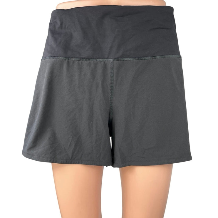 Lululemon Women's Black Speed Up High Waisted Running Athletic Shorts Size 12