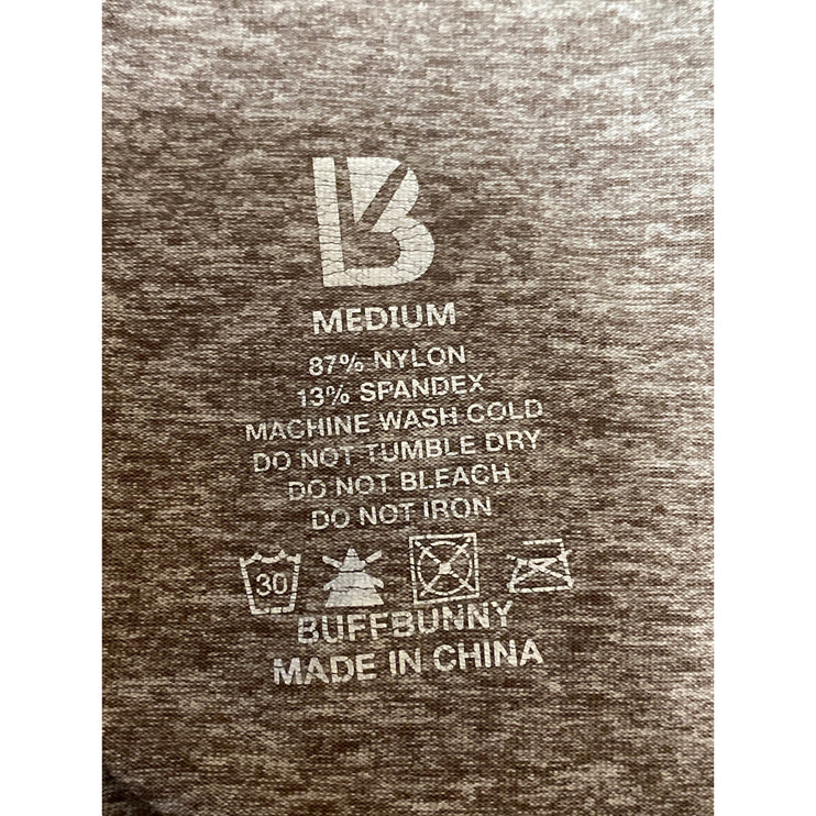 Buffbunny Gray High Rise Yoga Athletic Activewear Jogger Trousers Sweat Pants M