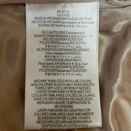 BCBGeneration Women's Beige Tan Long Sleeve Open Cardigan Sweater Top Size S