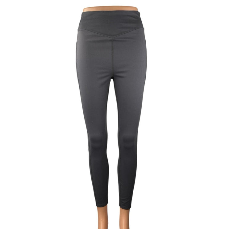 Calvin Klein Gray High Waisted Skinny Activewear Athletic Yoga Leggings Pants M