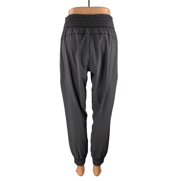 Lululemon Sun Setter Women's Dark Gray Yoga Workout Athletic Jogger Pants Size 6