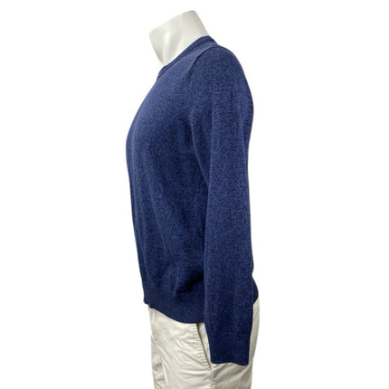 Banana Republic Premium Luxe Yarn Men's Navy Blue Crew Neck Sweater Top Size M