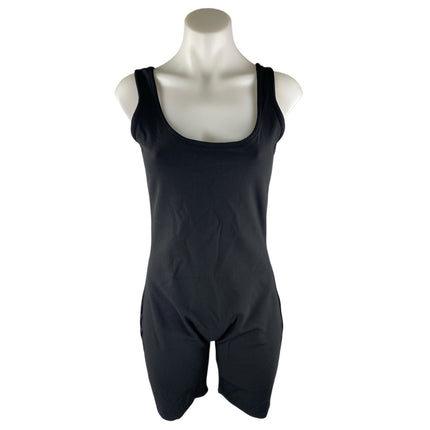 NEW CTU Women's Black Sleeveless Yoga Athletic Activewear Tank Jumpsuit Romper M