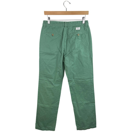 Vineyard Vines Women's Green Straight Leg High Rise Chino Ankle Jeans Pants 30