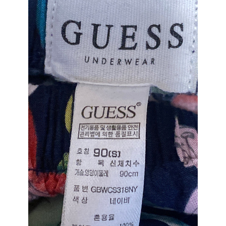 Guess Multicolor Tropical Sleeveless Cami Tank Short Summer Beach Swimwear Set S