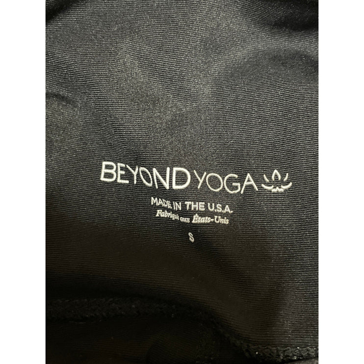 Beyond Yoga Women's Black High Rise Yoga Workout Athletic Leggings Pants Size S