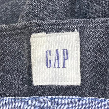 Gap Men's Gray Mid Rise Straight Leg Slim Fit Trousers Chino Khaki Pants 32/30