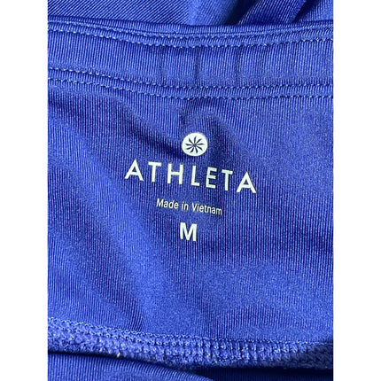 Athleta Mid Rise Back Pocket Skinny Yoga Athletic Activewear Leggings Pants Sz M