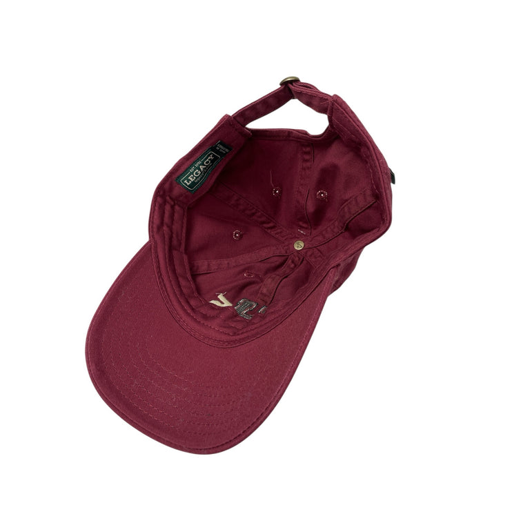 Legacy Unisex Red Harvard University Class of 2025 Dad Strapback Hat Cap OS