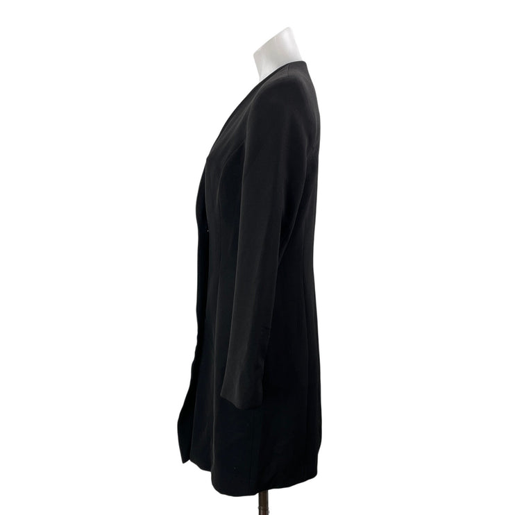 Zara Women's Black Long Sleeve Double Breasted A Line Blazer Mini Dress Size 4