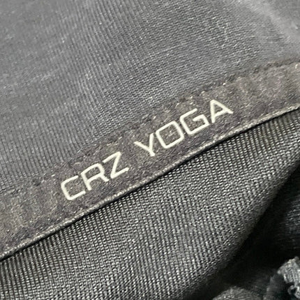 Crz Yoga Women's Navy Blue Long Sleeve High Neck 1/4 Zip Sweatshirt Top Size M
