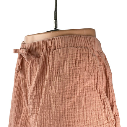 Aritzia Wilfred Free Women's Pink High Rise Lounge Summer Beach Leg Sail Short L