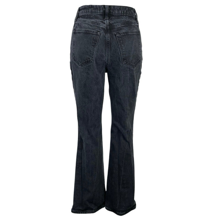 Abercrombie & Fitch The Vintage Flare High Rise Black Bootcut Denim Jeans Sz 26