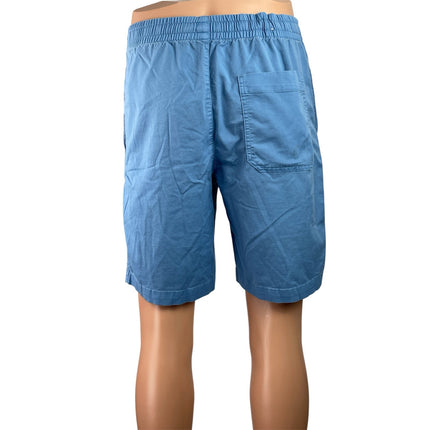 Uniqlo Men's Blue Drawstring Dry Stretch Easy Bermuda Casual Shorts Size 30