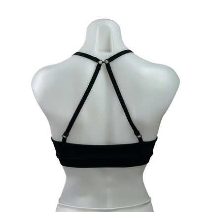 Oner Active Everyday Black Crossback Workout Active Sports Bra Crop Tank Top S