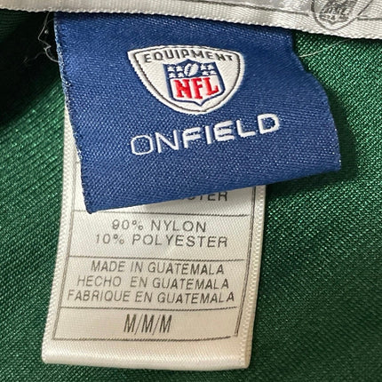 Reebok NFL New York Jets Darrelle Revis #24 Men's White Green Football Jersey M