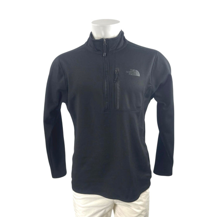 The North Face Skyline Crest Black Long Sleeve Athletic Activewear Coat Jacket L