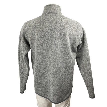 Patagonia Better Mens Gray Fleece Long Sleeve High Neck Sweatshirt Sweater Top L
