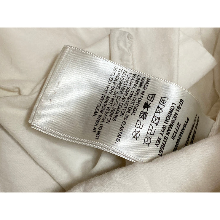 Orlebar Brown Women's White Mid Rise Slim Fit Chino Skinny Denim Jeans Pants 30