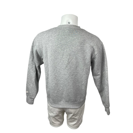 Fursac Gray Crew Neck Long Sleeve Sweater Activewear Athletic Sweatshirt Top M