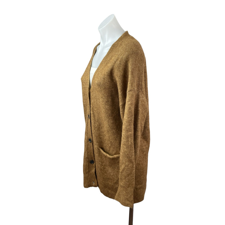 Aritzia Wilfred Free Ryley Wool V Neck Long Sleeve Button Cardigan Sweater Top S