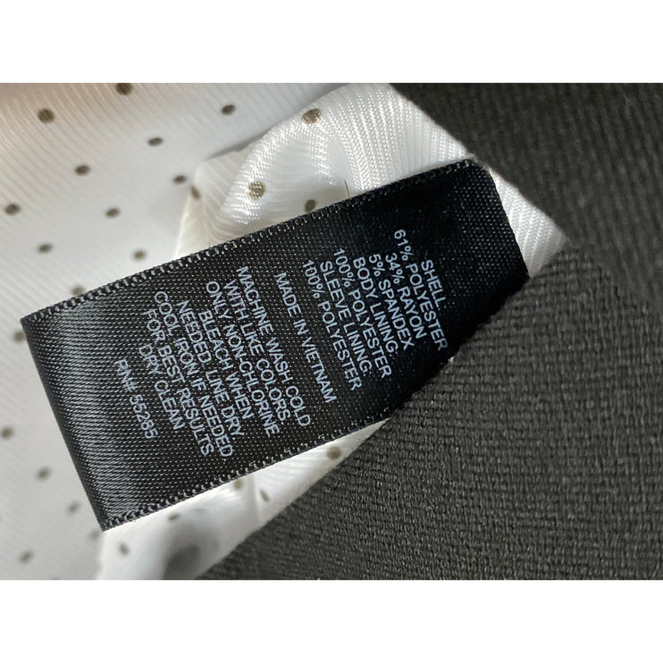 Express Black Notched Collar Long Sleeve Cardigan Suit Blazer Coat Jacket Size 8