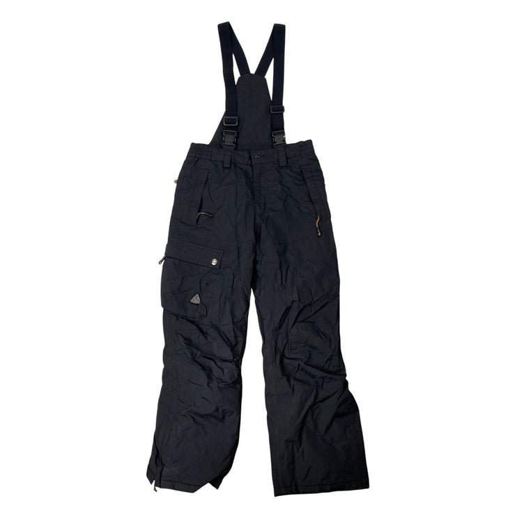 Iguana LifeWear Kid's Black Waterproof Snowboard Ski Bib Overall Jumpsuit Size L