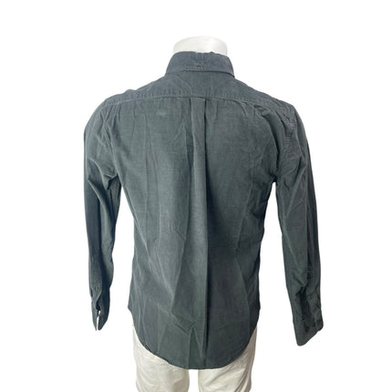 Banana Republic Men's Black Long Sleeve Slim Fit Button Down Shirt Top Size M