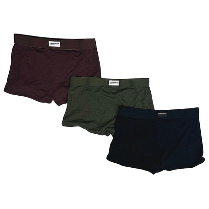 Richer Poorer Black Brown Green 3 Pc Lot Set Boxer Brief Shorts Underwear Size S