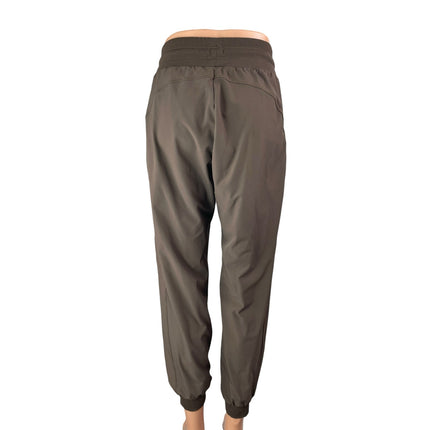 Andar Women's Brown Elastic High Waist Athletic Trousers Joggers Sweat Pants 6