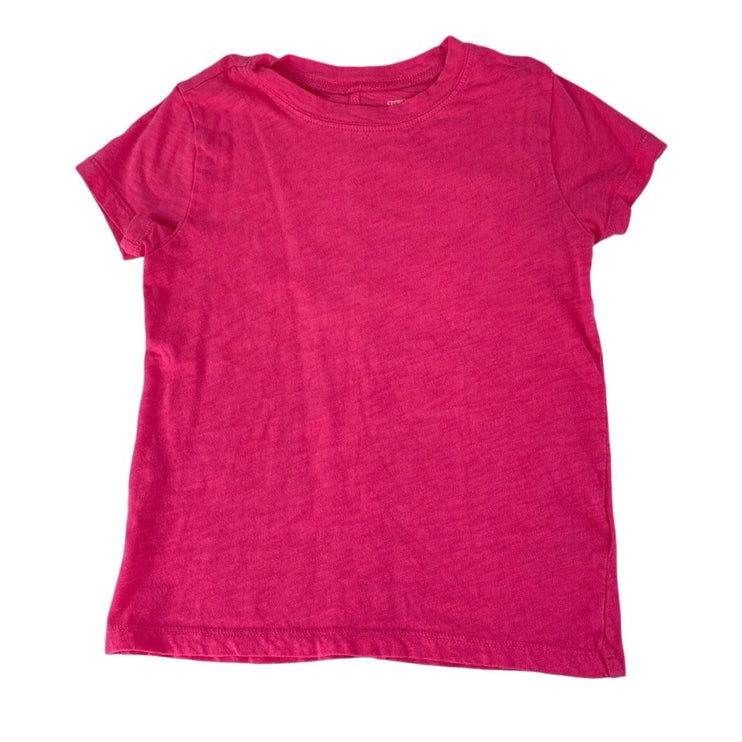 Lot of 5 Crewcuts Kids Multicolor Crewneck Graphic Cotton Tee T-shirt Top 4-5Y