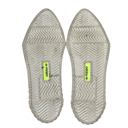 Adidas Hypersleek Women's Cream White Platform Lace Athletic Sneakers Shoes S47