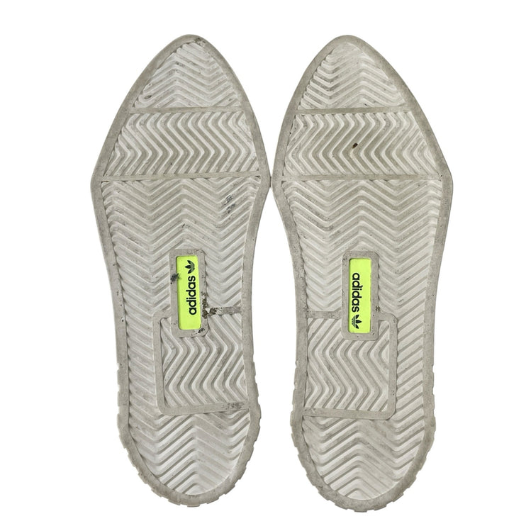 Adidas Hypersleek Women's Cream White Platform Lace Athletic Sneakers Shoes S47