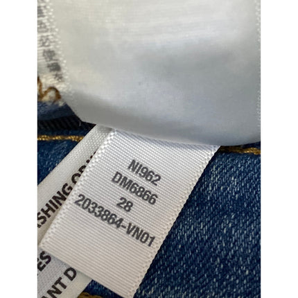 Madewell Mid Rise Kick Out Women's Blue Ankle Flared Bootcut Denim Jeans Size 28