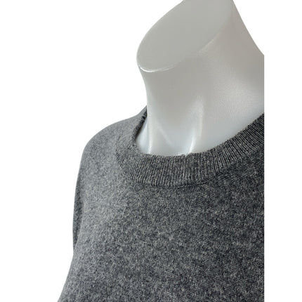 Zadig & Voltaire 100% Cashmere Uneven Hem Long Sleeve Sweatshirt Sweater Top S